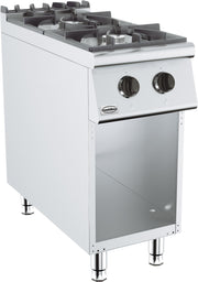 Cuisiniere a gaz 2 bruleurs 700x1200x1085 mm 2 L 17 kW Combisteel - Four mixte professionnel CHR - matériel cuisine pro - Cuistéo