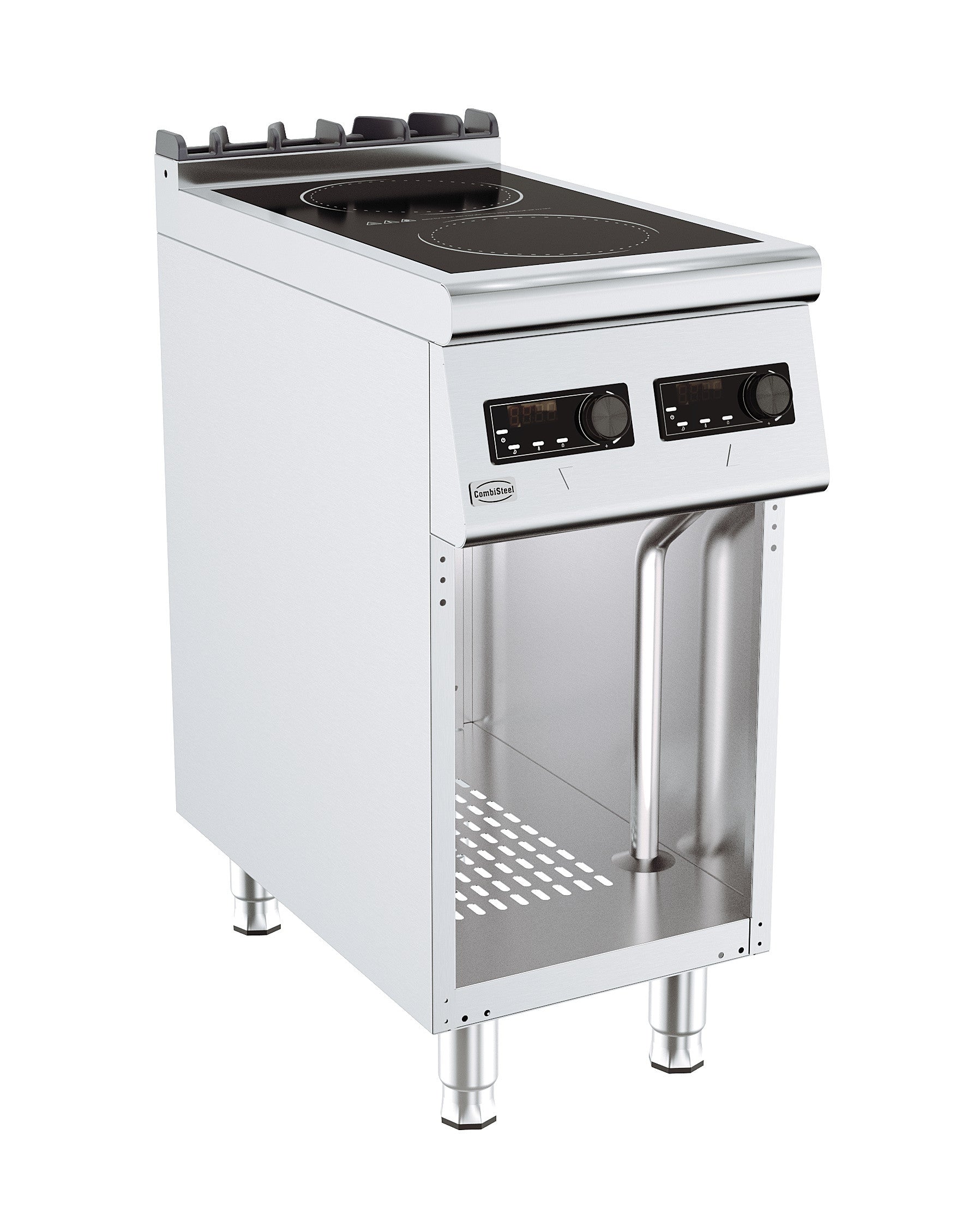 Induction cuisinière électrique 400x700x900 mm 2 L 7 kW Combisteel - Fourneau sur meuble électrique professionnel CHR - matériel cuisine pro - Cuistéo