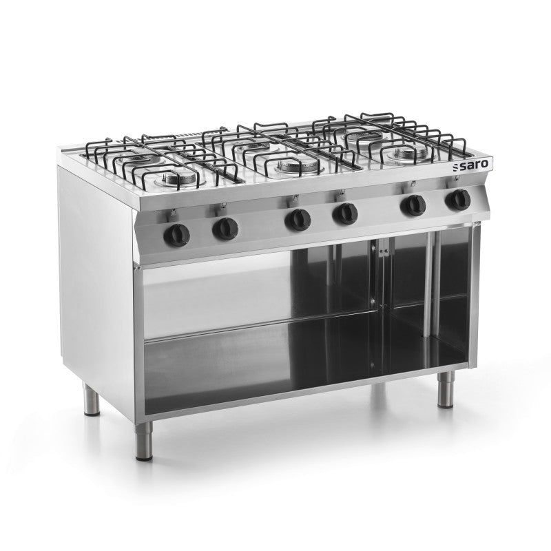 Cuisinière gaz - 6 feux - 28.5 kW - F7/FUG6BA - Saro