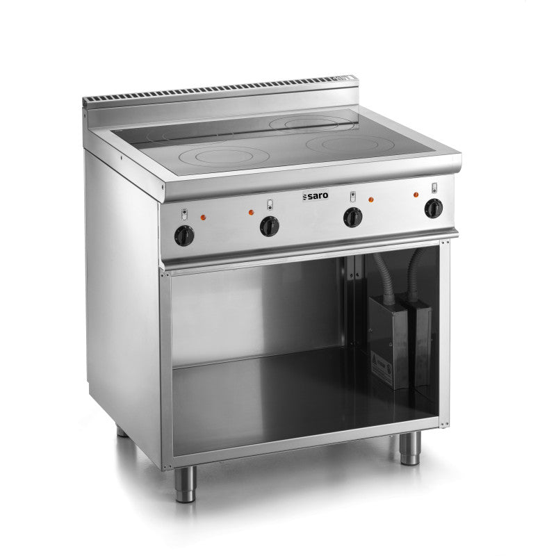 Cuisinière vitrocéramique - 4 zones - 10 kW - E7/CVE4BA - Saro
