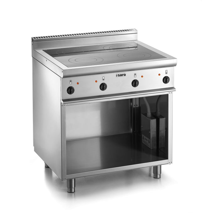 Cuisinière vitrocéramique - 4 zones - 10 kW - E7/CVE4BA - Saro