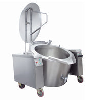 Marmite Basse Inclinable - 220L - Indirecte - Électrique - 400V 27000 W Maxima - Marmite électrique professionnel CHR - matériel cuisine pro - Cuistéo