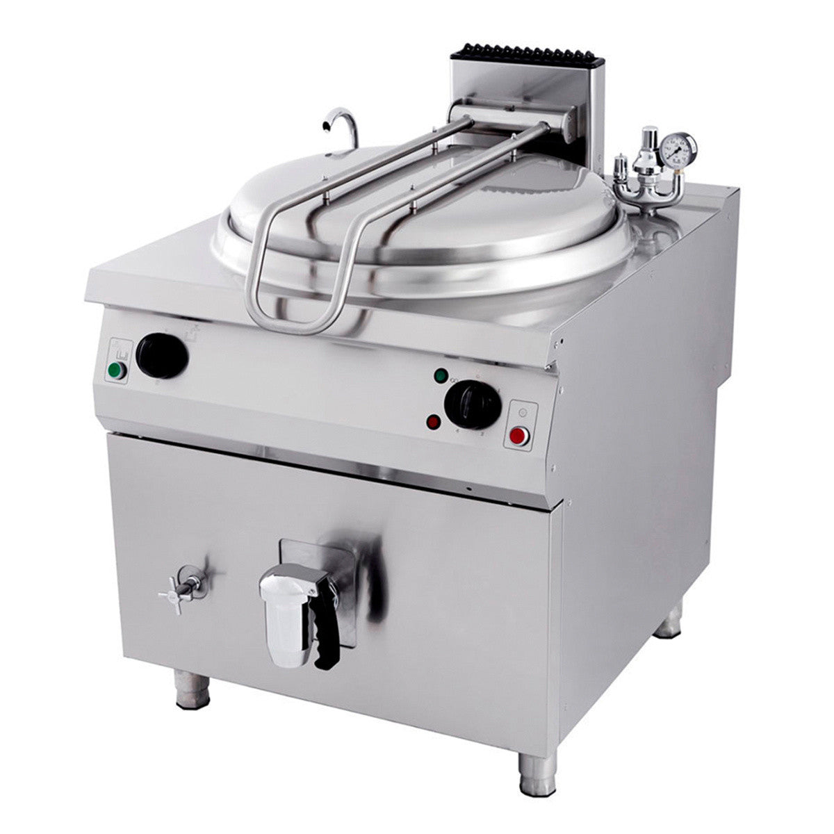 Marmite 160L - Indirecte - Profondeur de 90cm - Électrique 18000 W Maxima - Marmite électrique professionnel CHR - matériel cuisine pro - Cuistéo