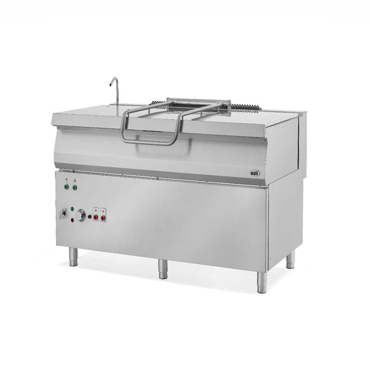 Bratt Pan 205L - Profondeur de 90cm - Gaz 44.0 W Maxima - Marmite gaz professionnel CHR - matériel cuisine pro - Cuistéo