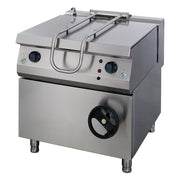 Bratt Pan 100L - Profondeur de 90 cm - Électrique - 400V 12000 W Maxima - Marmite électrique professionnel CHR - matériel cuisine pro - Cuistéo