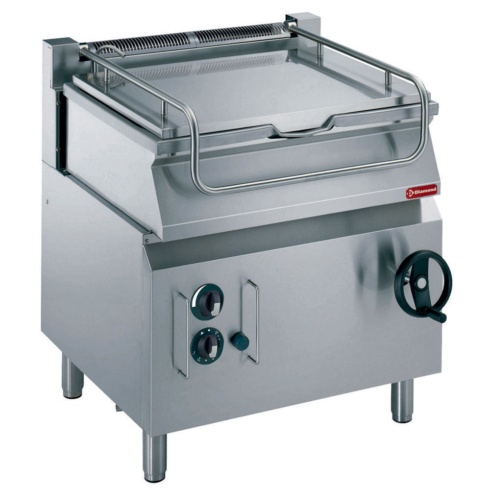 Sauteuse gaz basculante 60 lt sur meuble - Diamond