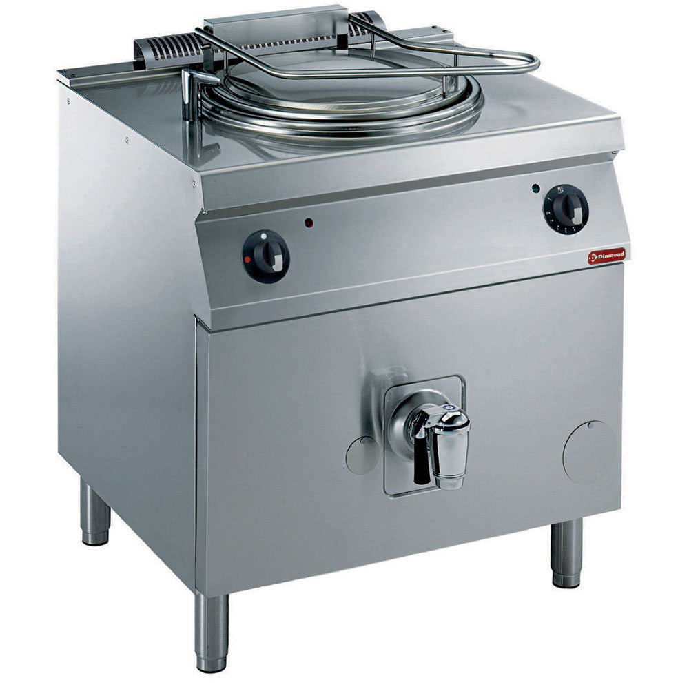 Marmite ronde gaz 60 litres sur meuble - Diamond