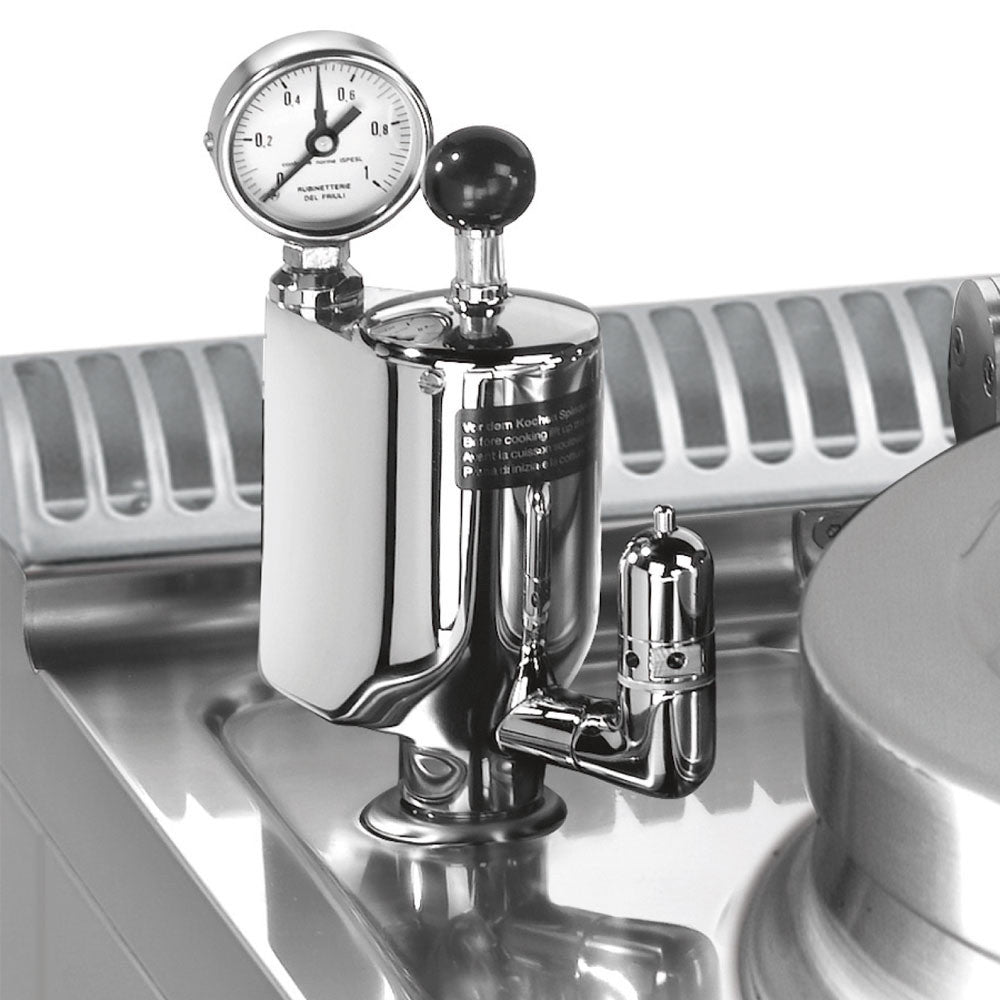 Marmite ronde gaz 50 lt -chauff indirect - Diamond