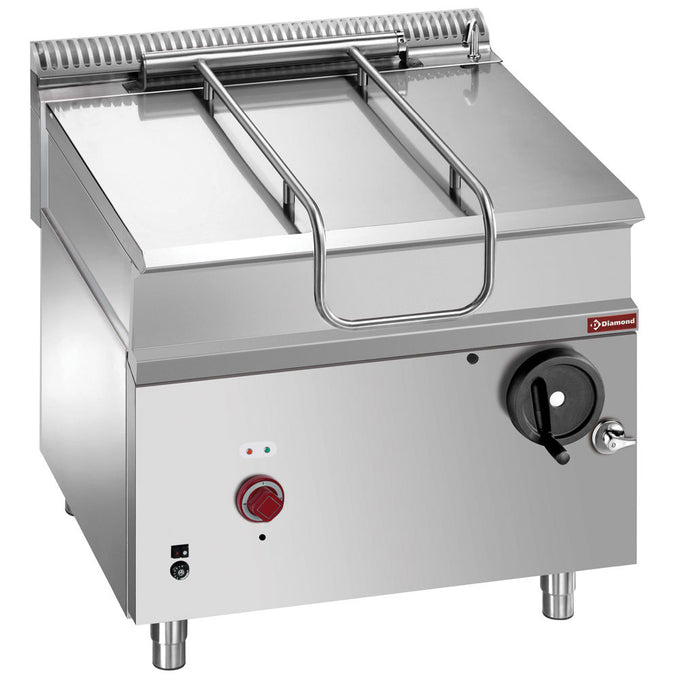 Sauteuse basculante gaz - cuve inox 80 litres - Diamond