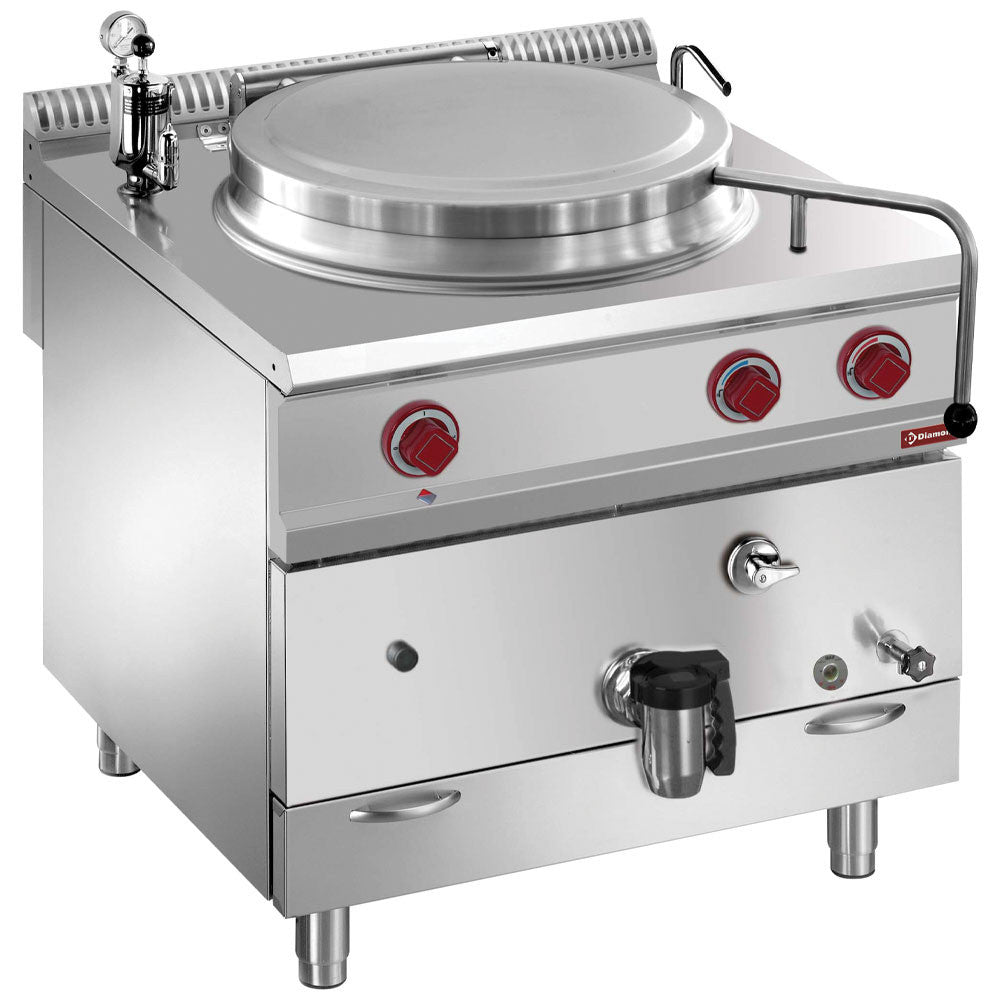 Marmite gaz cuve 100 lt chauffage indirect- Diamond