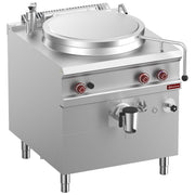 Marmite gaz 100 lt chauffe indirect- meuble - Diamond