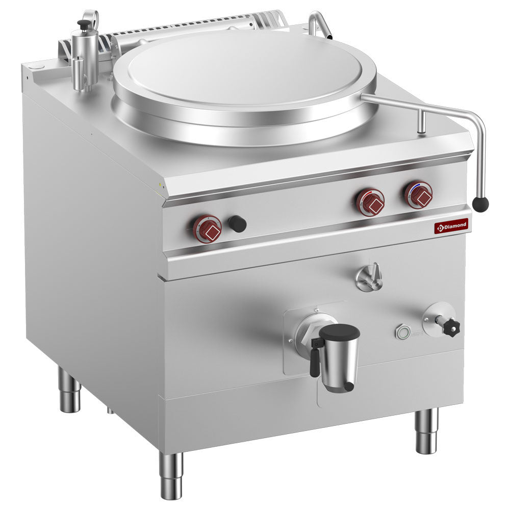 Marmite gaz 150 lt chauffe indirect- sr meuble - Diamond