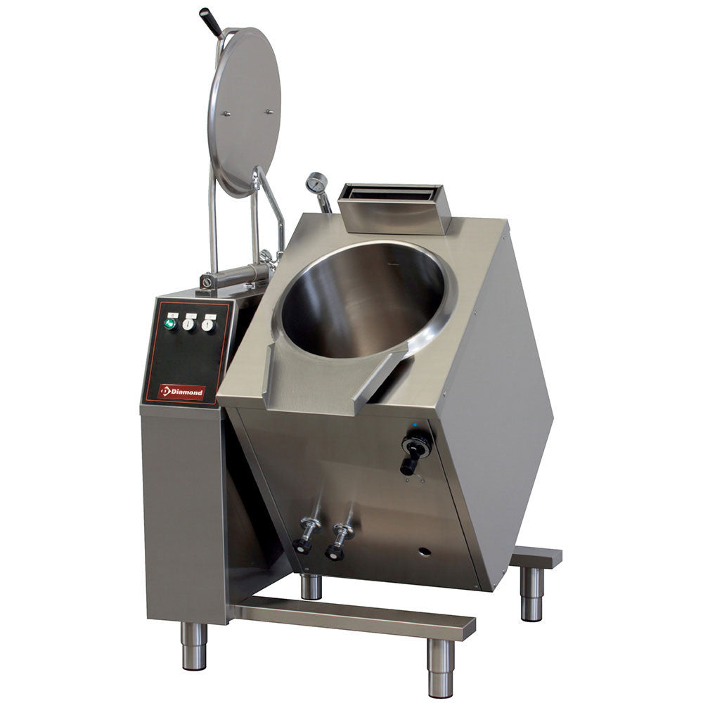 Marmite bascul gaz 50 lt - chauffe indirect - Diamond