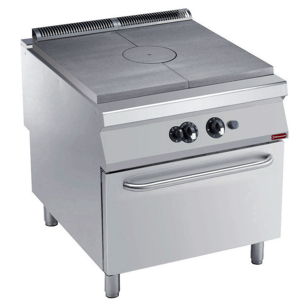 Fourneau gaz plaque coupe feu + four - Diamond