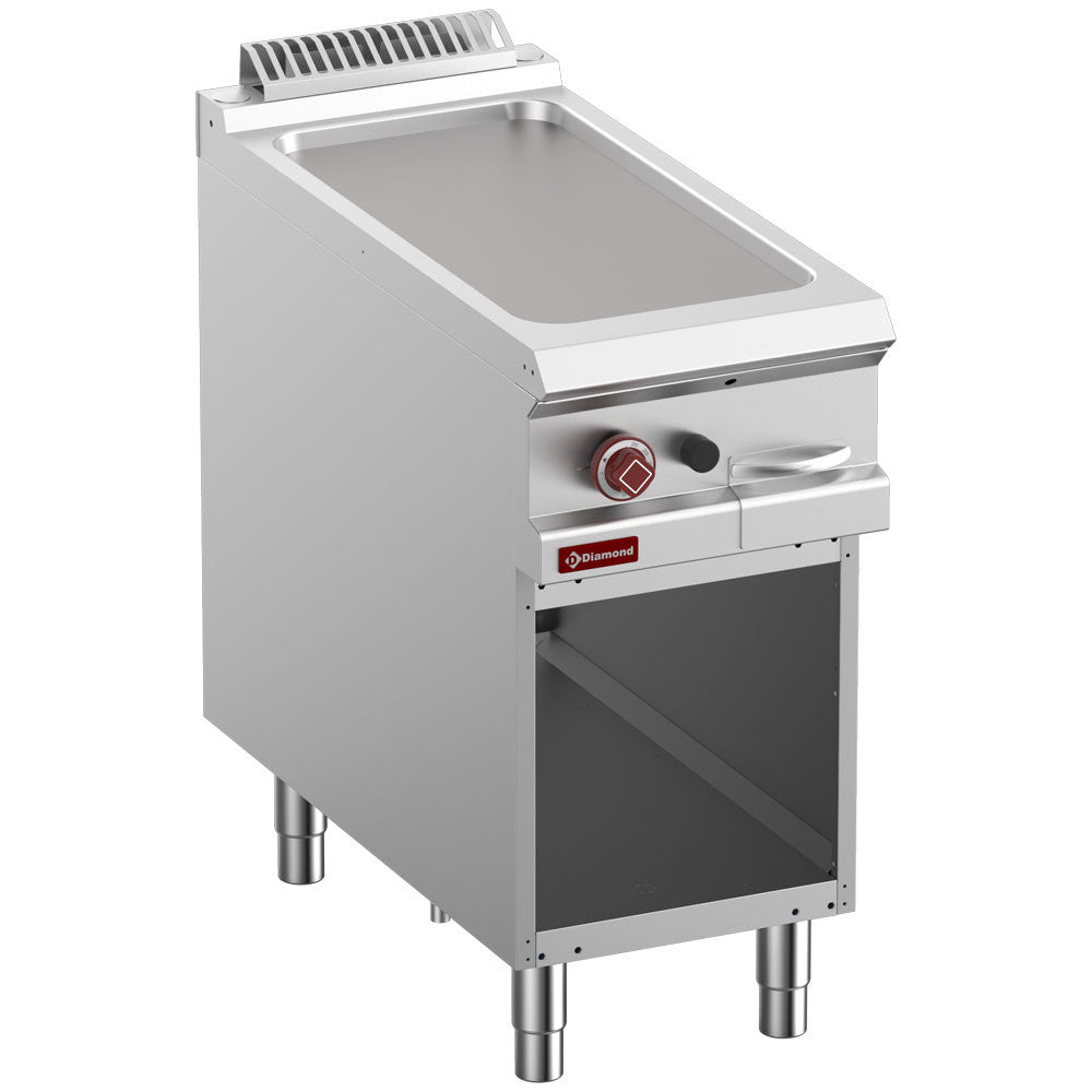 Plaque de cuisson gaz lisse module 1/2 - Diamond