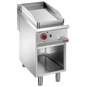 Plaque de cuisson lisse gaz - chromée - Diamond