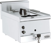 Friteuse à gaz 1 x 8 l 6 kW Combisteel - Friteuse à poser gaz professionnel CHR - matériel cuisine pro - Cuistéo