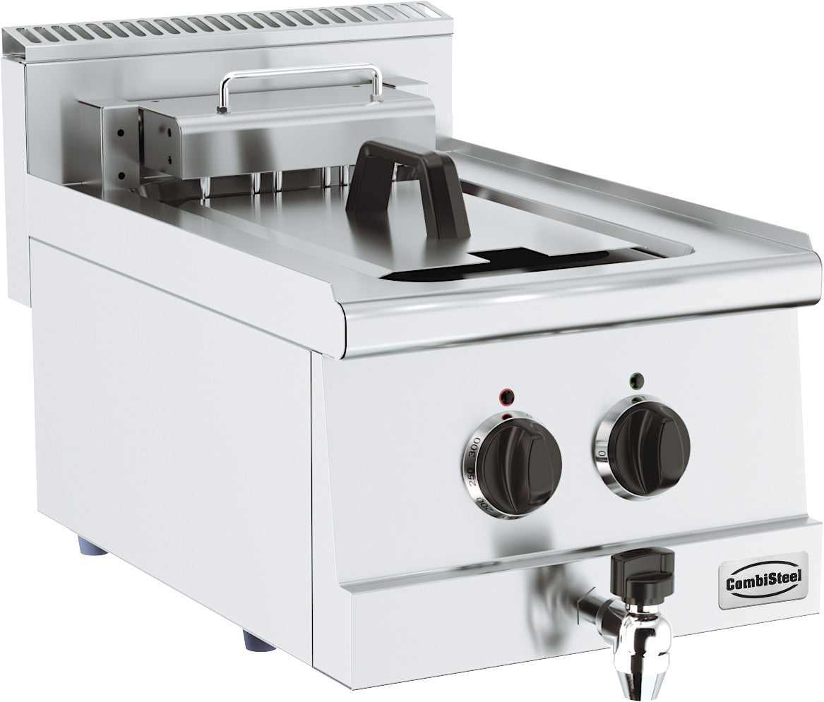 Friteuse électrique 1 x 10 l 7.5 kW Combisteel - Friteuse à poser électrique professionnel CHR - matériel cuisine pro - Cuistéo