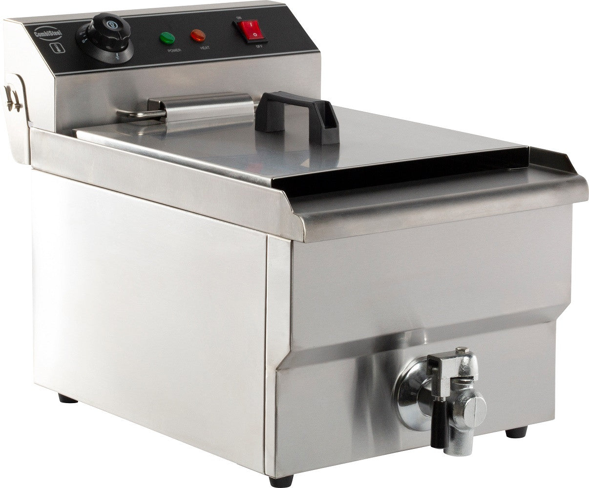 Friteuse posable électrique 1x8 litres 3.3 kW Combisteel - vue 2 - Friteuse à poser électrique pro CHR - Cuistéo
