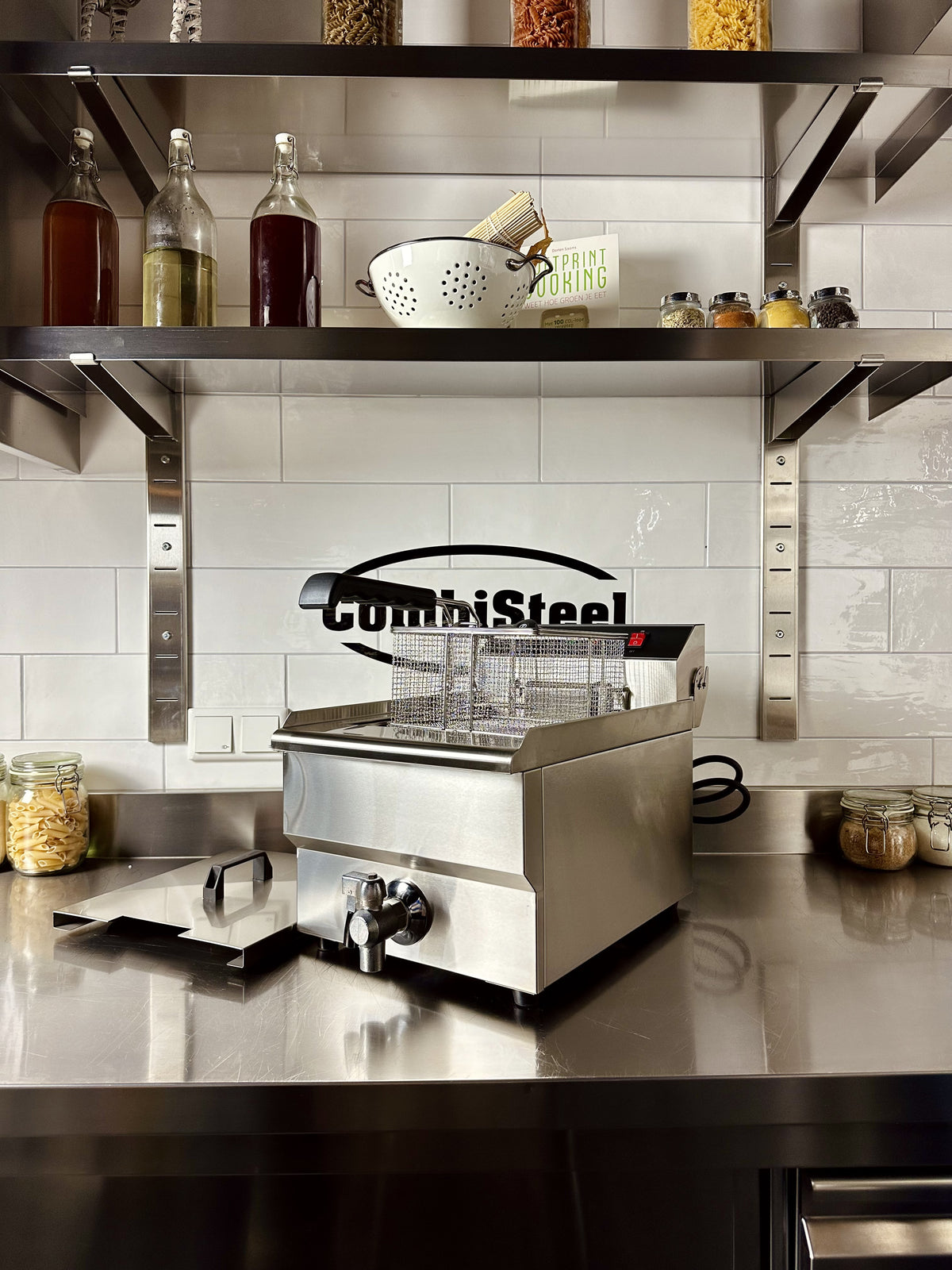 Friteuse posable électrique 1x8 litres 3.3 kW Combisteel - vue 7 - Friteuse à poser électrique pro CHR - Cuistéo