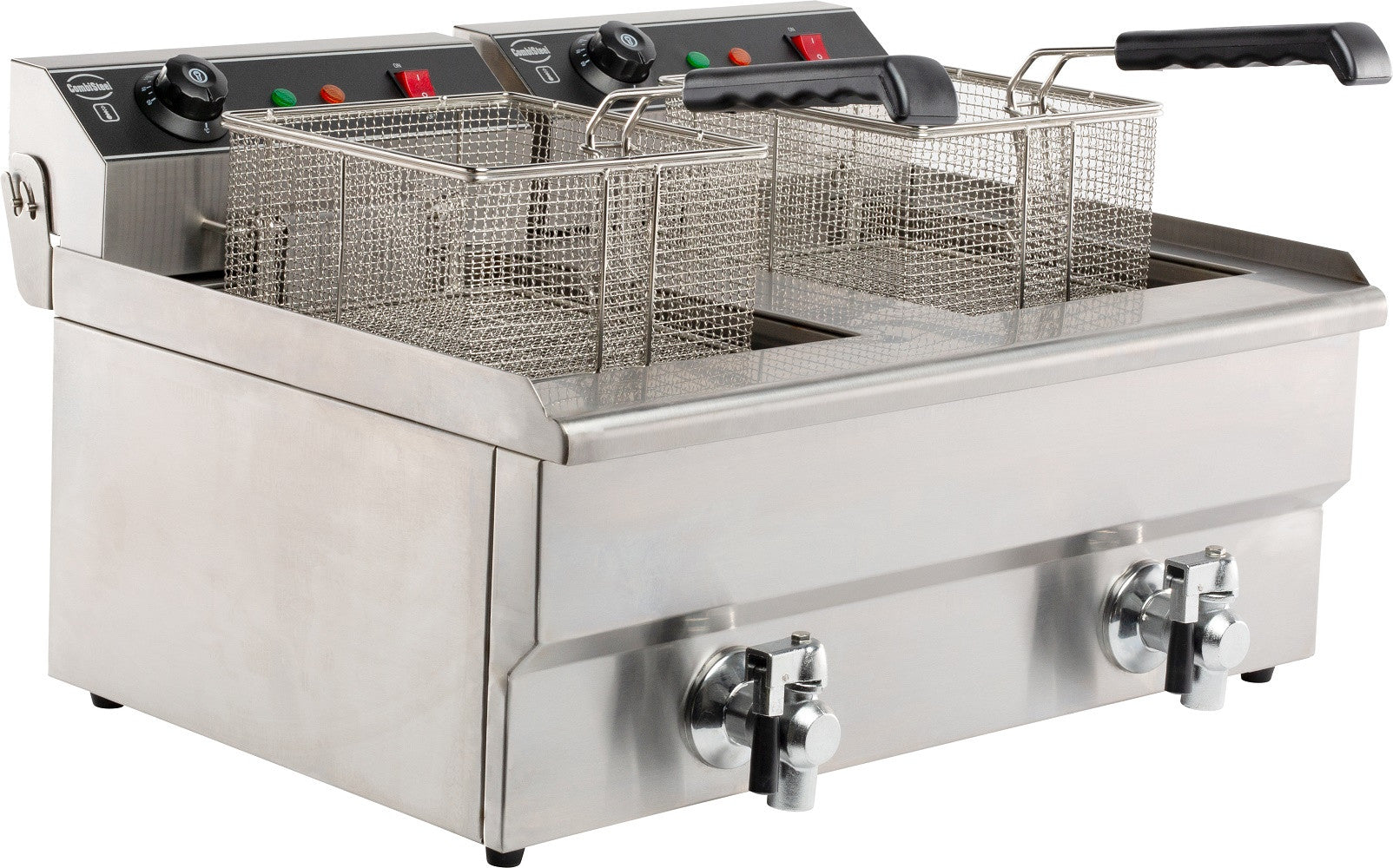 Friteuse posable électrique 2x8 litres 2 kW Combisteel - vue 2 - Friteuse à poser électrique pro CHR - Cuistéo