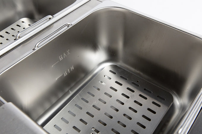 Friteuse posable électrique 2x6 litres 2 kW Combisteel - vue 6 - Friteuse à poser électrique pro CHR - Cuistéo