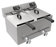 Friteuse électrique 620x545x305 mm 8 L 3 kW Combisteel - Friteuse à poser électrique professionnel CHR - matériel cuisine pro - Cuistéo
