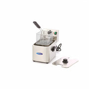 Friteuse - 4L - 1 panier - 1kg de frites 2500 W Maxima - Friteuse à poser électrique professionnel CHR - matériel cuisine pro - Cuistéo