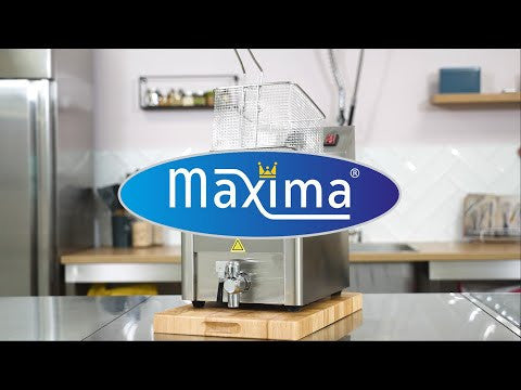 Friteuse - 2 x 8L - 2 paniers - avec robinet de vidange 3250 W Maxima - vue 7 - Friteuse à poser électrique pro CHR - Cuistéo