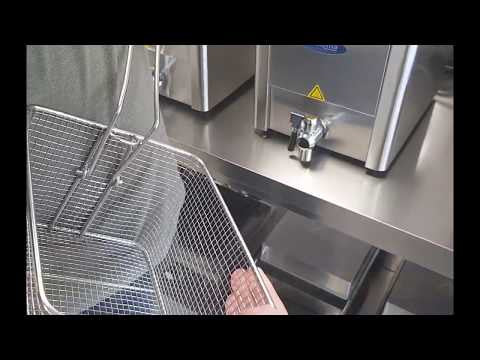 Friteuse - 2 x 8L - 2 paniers - avec robinet de vidange 3250 W Maxima - vue 8 - Friteuse à poser électrique pro CHR - Cuistéo