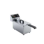 Friteuse - 4L - Température 60/+200°C - Cuve amovible - Thermostat sécurité Saro - Friteuse à poser électrique professionnel CHR - matériel cuisine pro - Cuistéo