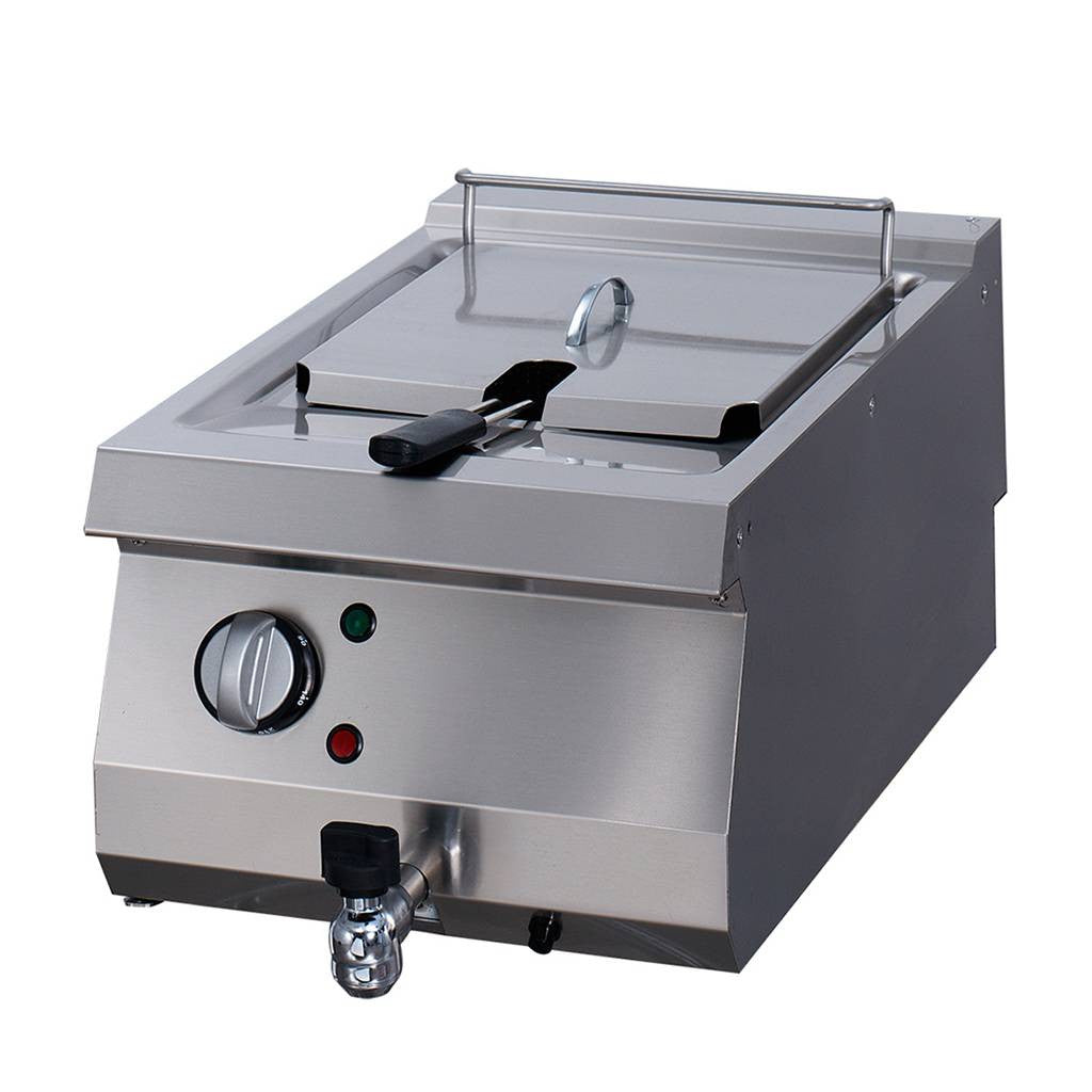 Friteuse Professionnelle - 1 x 12L - Électrique 11000 W Maxima - Friteuse à poser électrique professionnel CHR - matériel cuisine pro - Cuistéo