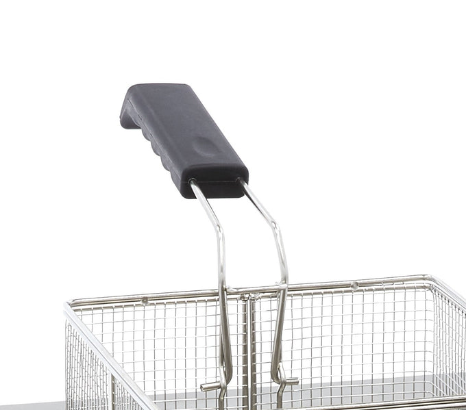 Friteuse double - Électrique - 2x6 litres - 2 paniers - Zone froide 2500 W Maxima - vue 2 - Friteuse à poser électrique pro CHR - Cuistéo