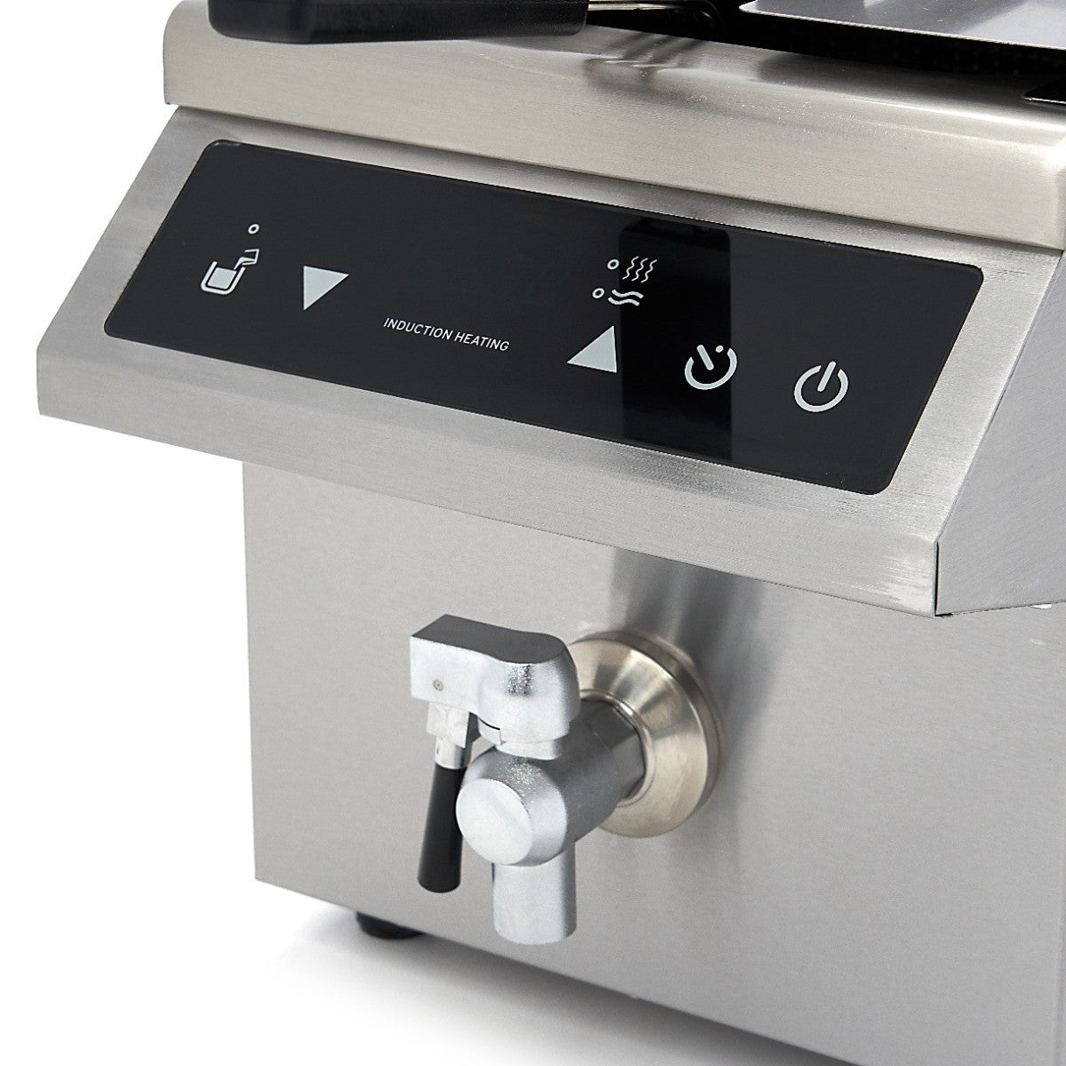 Friteuse - 8L - 1 panier - Induction - avec robinet de vidange 3500 W Maxima - vue 6 - Friteuse à poser électrique pro CHR - Cuistéo