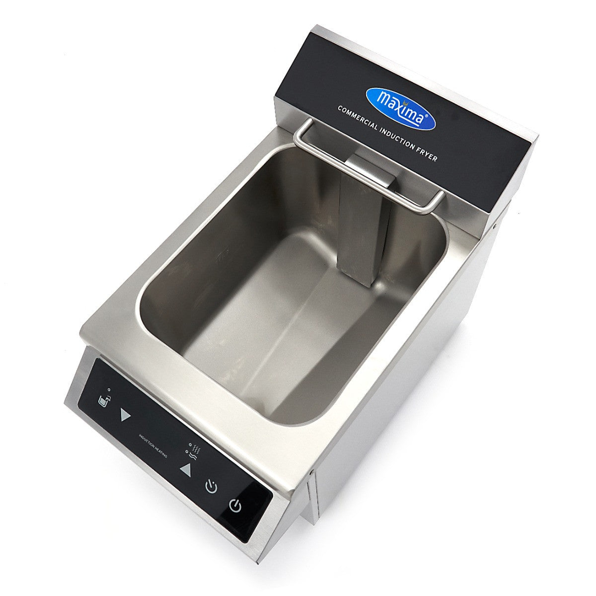 Friteuse - 8L - 1 panier - Induction - avec robinet de vidange 3500 W Maxima - vue 7 - Friteuse à poser électrique pro CHR - Cuistéo