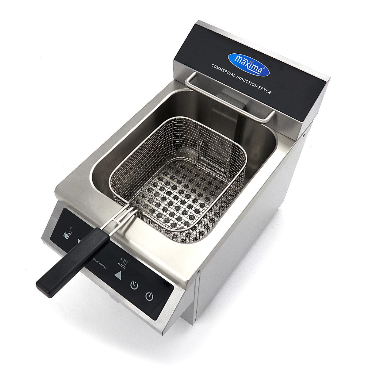 Friteuse - 8L - 1 panier - Induction - avec robinet de vidange 3500 W Maxima - vue 9 - Friteuse à poser électrique pro CHR - Cuistéo