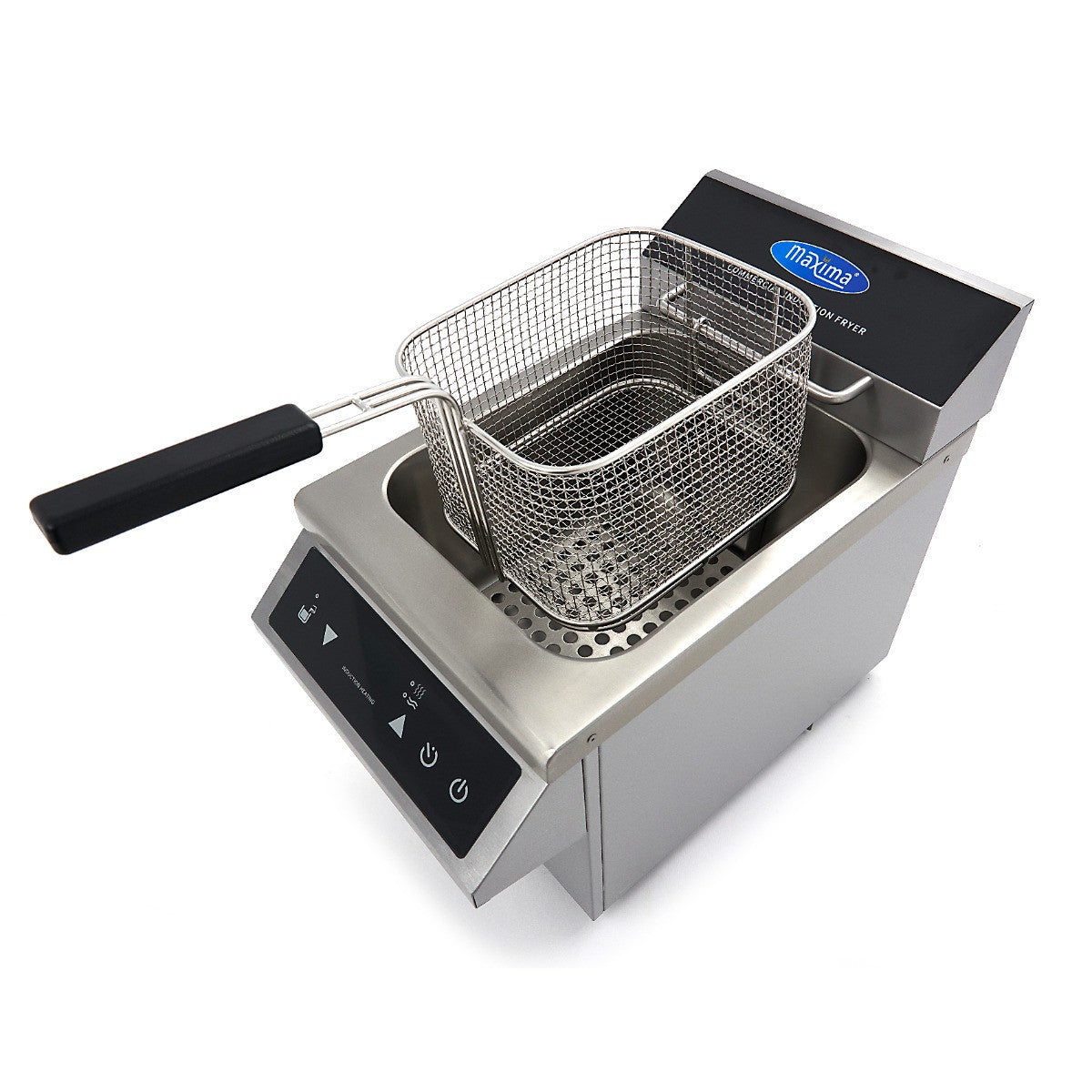 Friteuse - 8L - 1 panier - Induction - avec robinet de vidange 3500 W Maxima - vue 10 - Friteuse à poser électrique pro CHR - Cuistéo