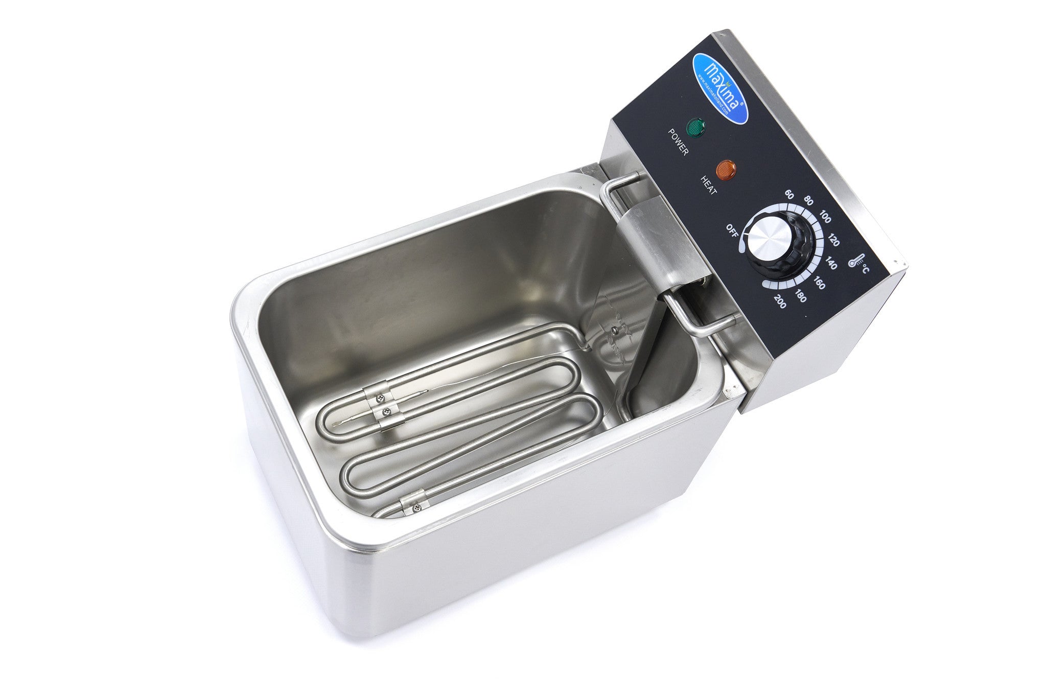 Friteuse - 4L - 1 panier - 0,8kg de frites 2500 W Maxima - vue 5 - Friteuse à poser électrique pro CHR - Cuistéo