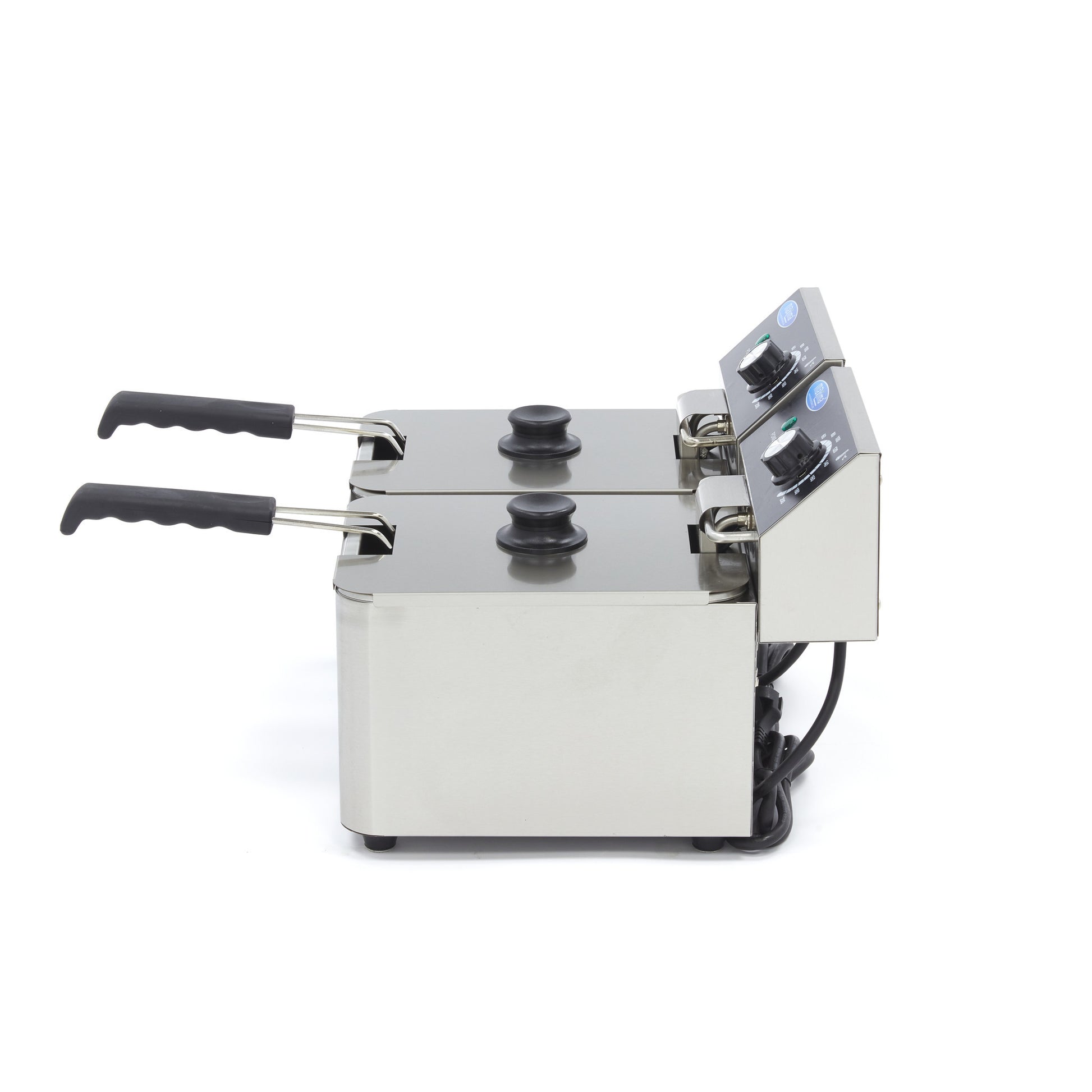 Friteuse - 2 x 4L - 2 paniers - 1,5kg de frites 2500 W Maxima - vue 7 - Friteuse à poser électrique pro CHR - Cuistéo