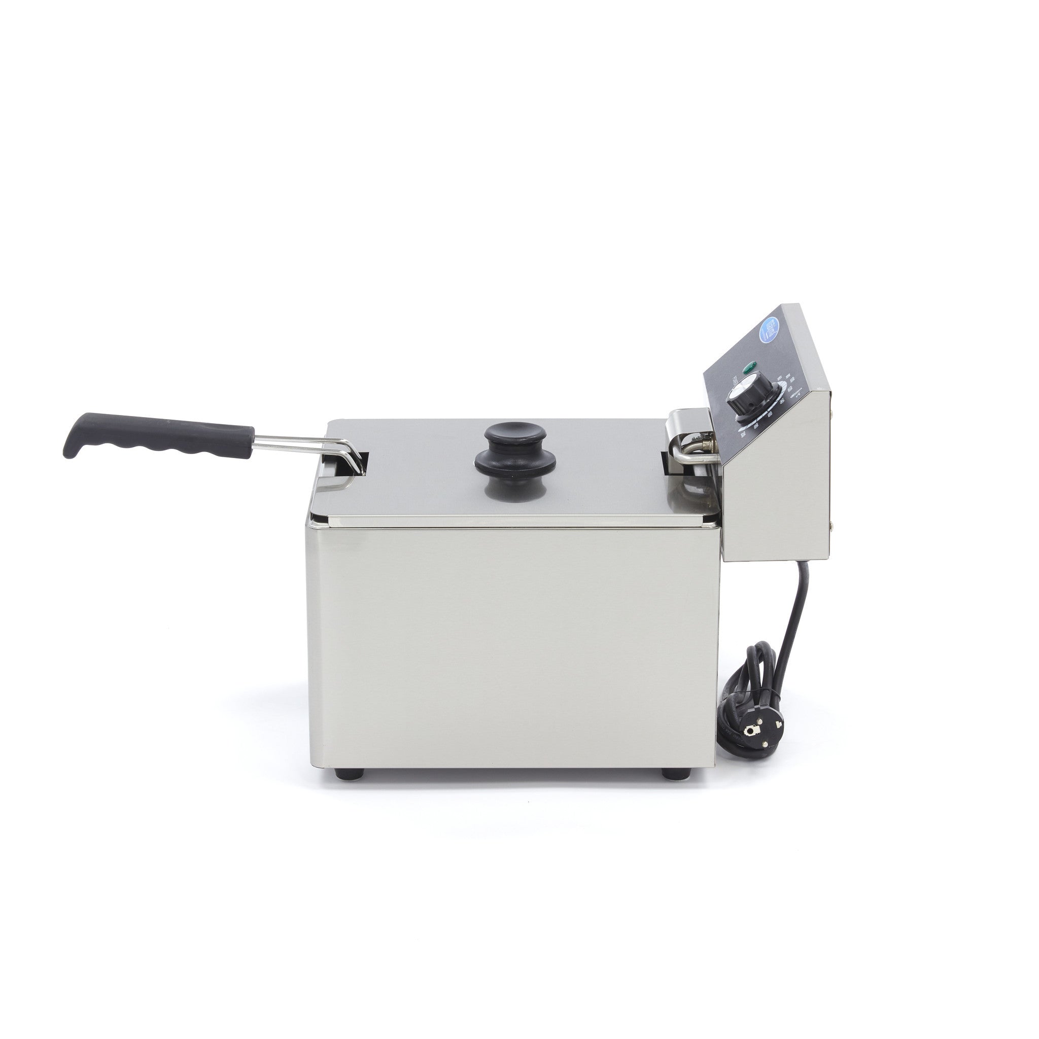 Friteuse professionnelle - 8L - 1 panier - 1,4kg de frites 3250 W Maxima - vue 2 - Friteuse à poser électrique pro CHR - Cuistéo