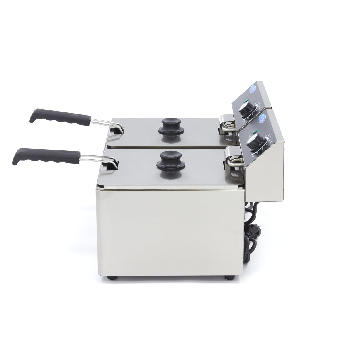Friteuse professionnelle - 2 x 8L - 2 paniers - 2,8 kg de frites 3250 W Maxima - vue 7 - Friteuse à poser électrique pro CHR - Cuistéo