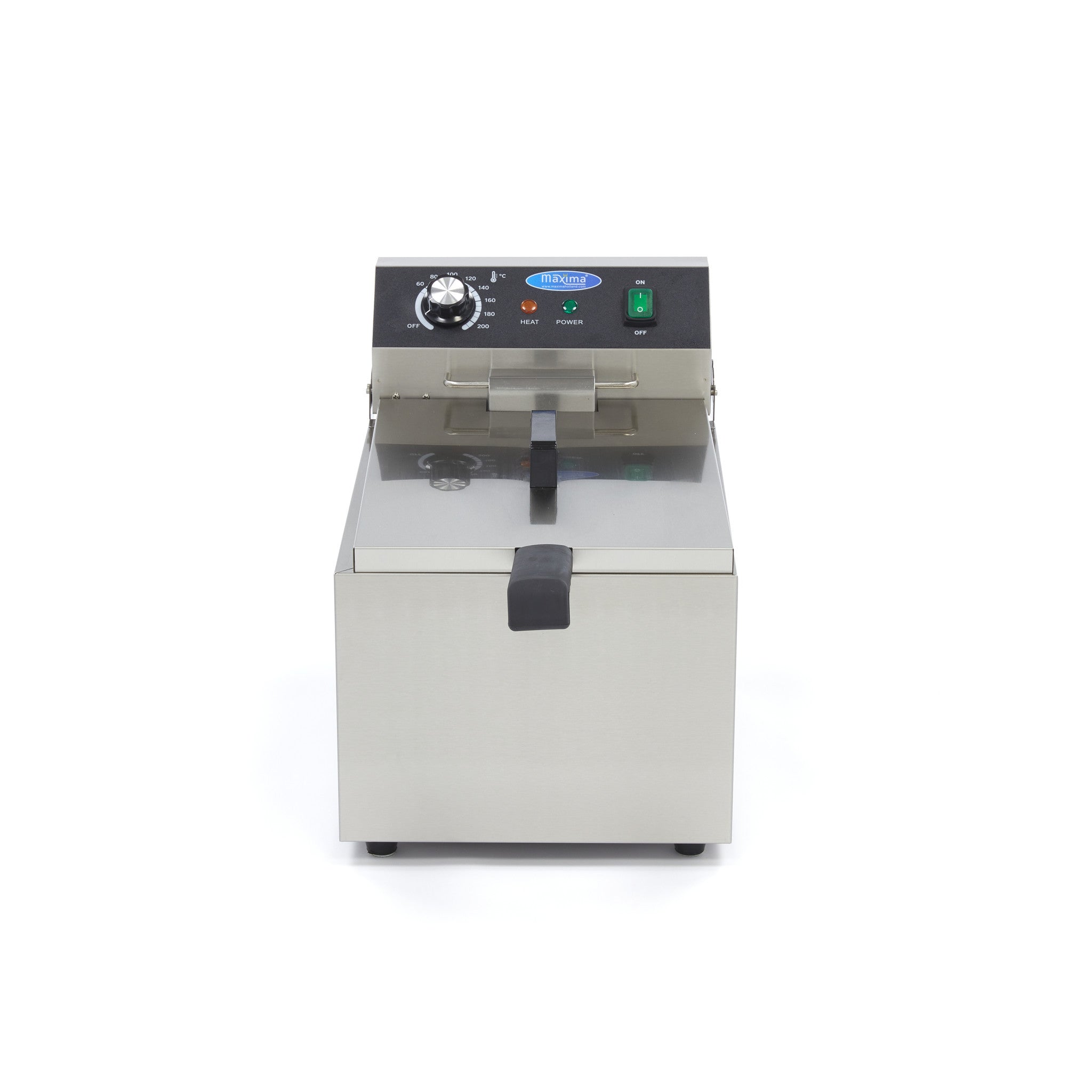 Friteuse professionnelle - 11L - 1 panier - 1,4 kg de frites 3000 W Maxima - vue 7 - Friteuse à poser électrique pro CHR - Cuistéo
