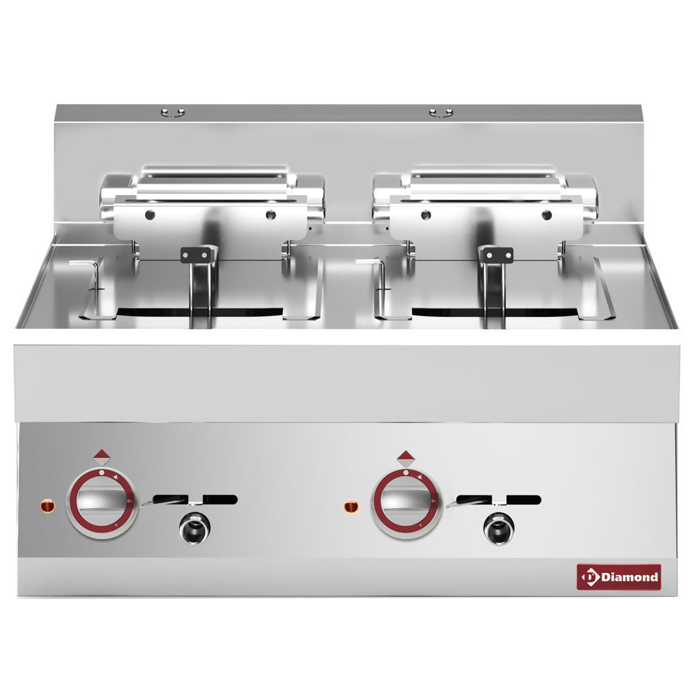 Friteuse s-powerful électrique 2x 10 litres - Diamond
