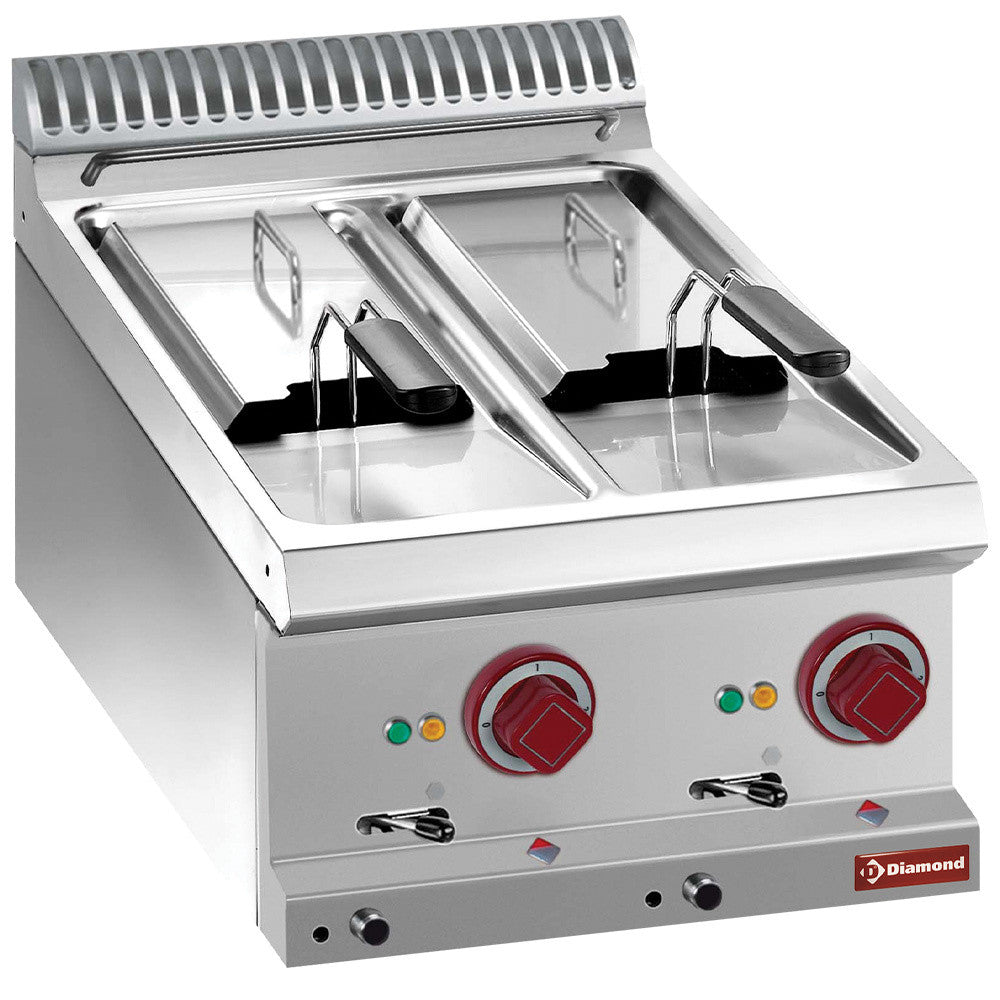 Friteuse électrique 2 x 6 litres - Diamond