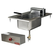 Friteuse électrique 10 lt à encastrer - Diamond