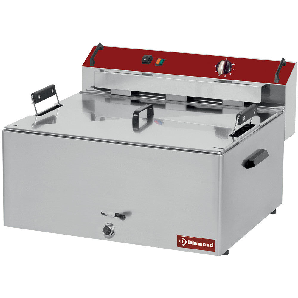 Friteuse électrique 30 litres -inox - Diamond