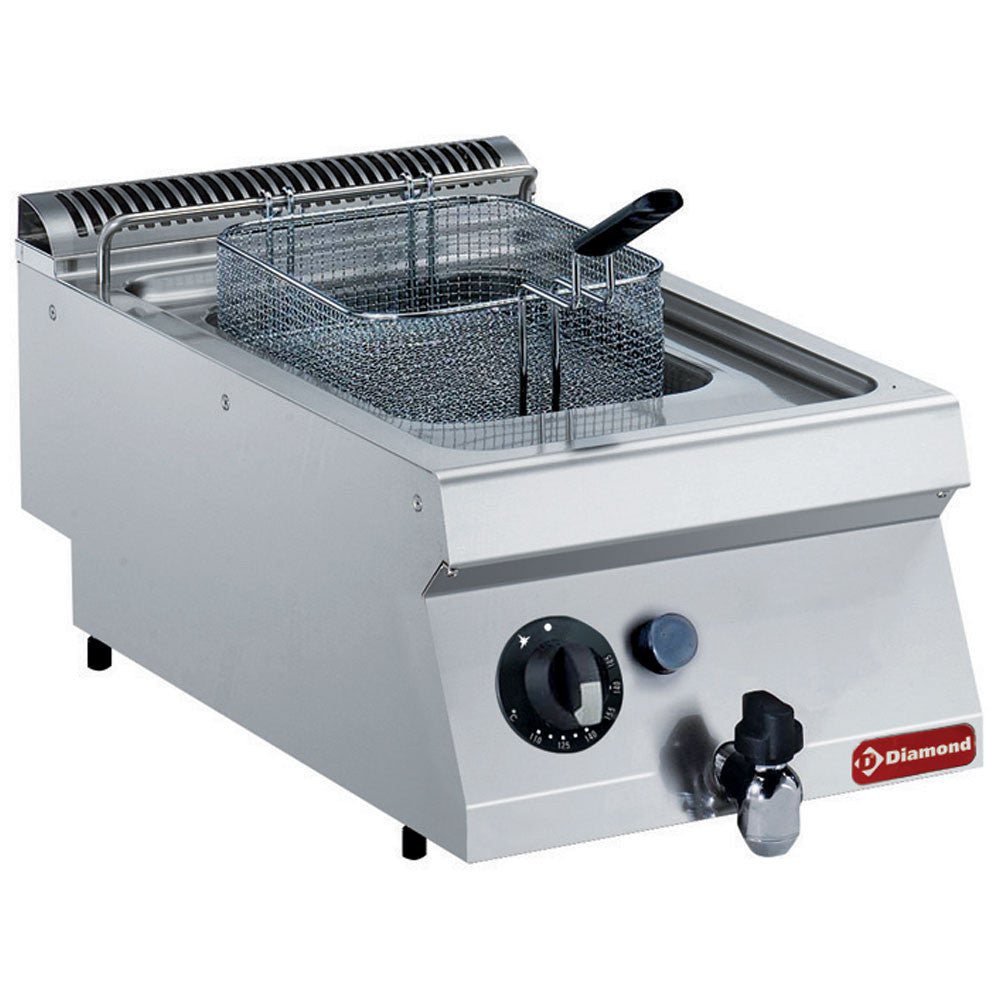Friteuse gaz cuve en -y-7 litres - Diamond