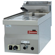 Friteuse gaz,1 cuve 8 litres - Diamond