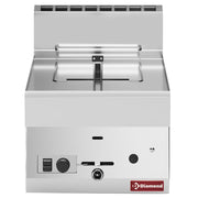 Friteuse gaz 1 cuve de 8 litres - Diamond
