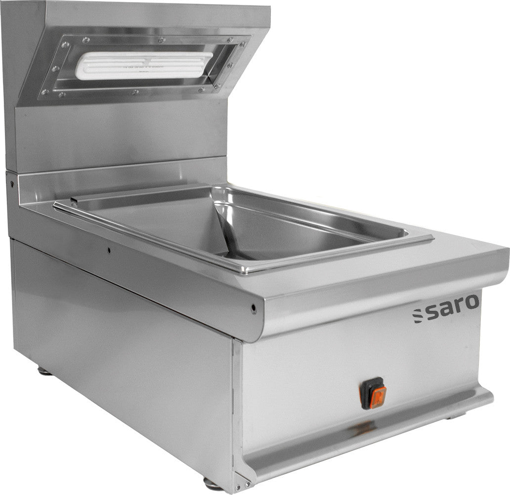 Chauffe-frites - Inox - GN 1/1 - 1kW - Table - E7/SPE40BB 1 L Saro - Chauffe-frites professionnel CHR - matériel cuisine pro - Cuistéo